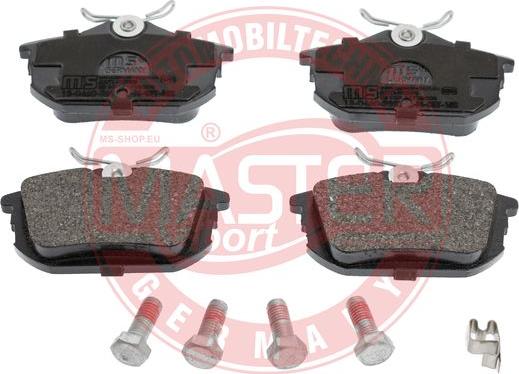 MASTER-SPORT GERMANY 13046028972N-SET-MS - Kit de plaquettes de frein, frein à disque cwaw.fr