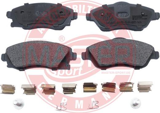 MASTER-SPORT GERMANY 13046028572N-SET-MS - Kit de plaquettes de frein, frein à disque cwaw.fr