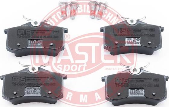 MASTER-SPORT GERMANY 13046028862N-SET-MS - Kit de plaquettes de frein, frein à disque cwaw.fr