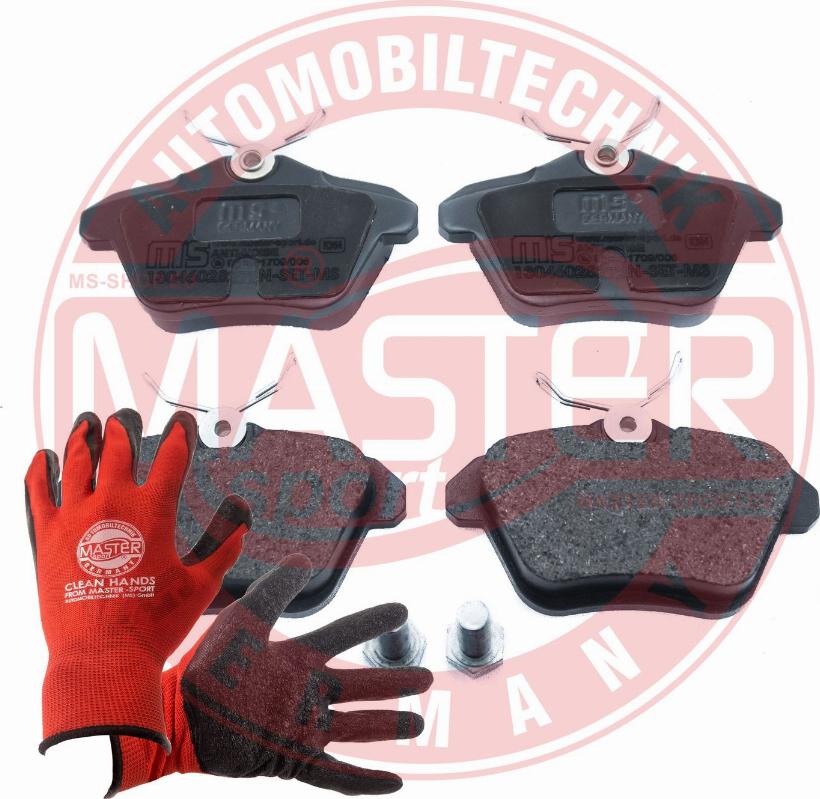 MASTER-SPORT GERMANY 13046028272N-SET-MSP - Kit de plaquettes de frein, frein à disque cwaw.fr