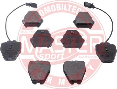 MASTER-SPORT GERMANY 13046028752N-SET-MS - Kit de plaquettes de frein, frein à disque cwaw.fr