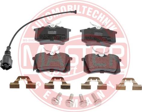 MASTER-SPORT GERMANY 13046028772N-SET-MS - Kit de plaquettes de frein, frein à disque cwaw.fr