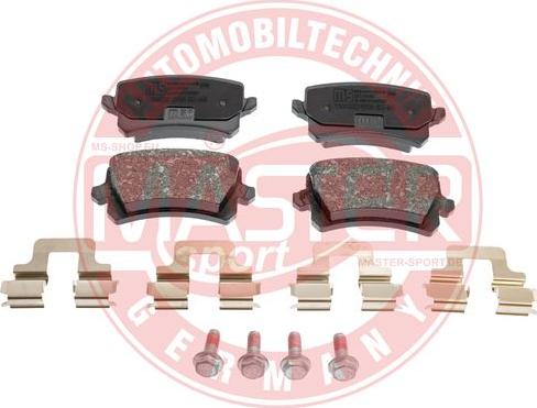 MASTER-SPORT GERMANY 13046027492N-SET-MS - Kit de plaquettes de frein, frein à disque cwaw.fr