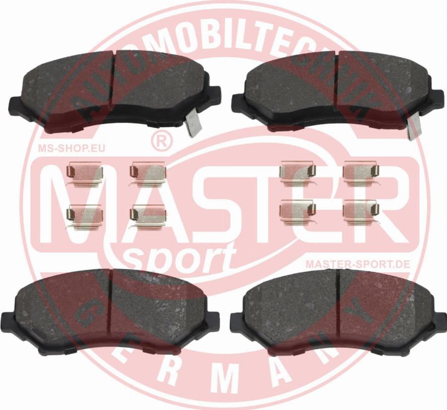 MASTER-SPORT GERMANY 13046027662N-SET-MS - Kit de plaquettes de frein, frein à disque cwaw.fr