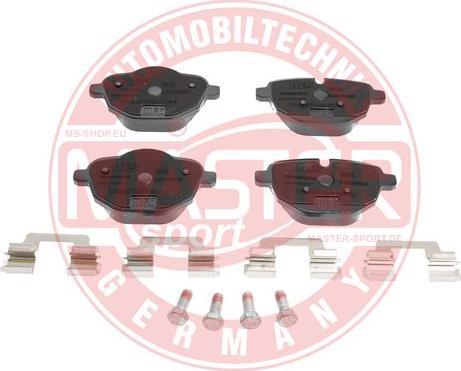 MASTER-SPORT GERMANY 13046027602N-SET-MS - Kit de plaquettes de frein, frein à disque cwaw.fr