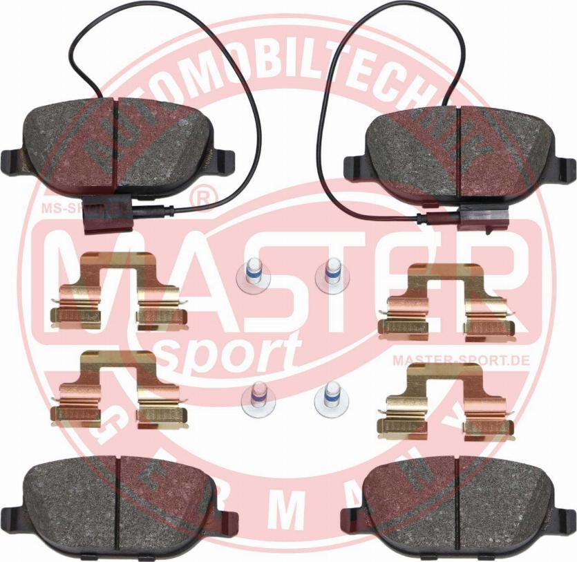 MASTER-SPORT GERMANY 13046027682N-SET-MS - Kit de plaquettes de frein, frein à disque cwaw.fr