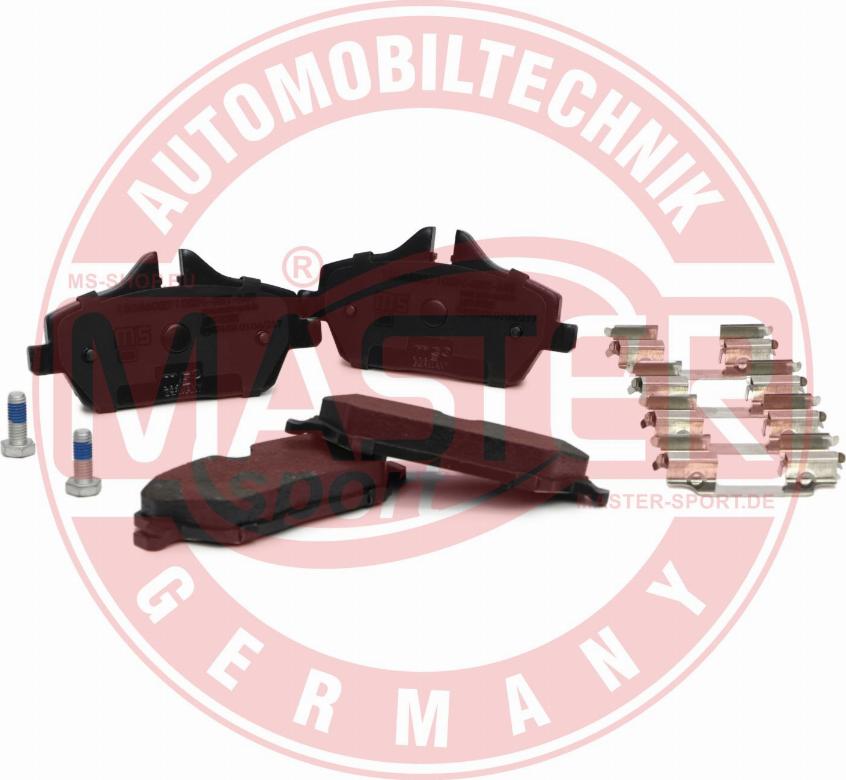 MASTER-SPORT GERMANY 13046027102N-SET-MS - Kit de plaquettes de frein, frein à disque cwaw.fr