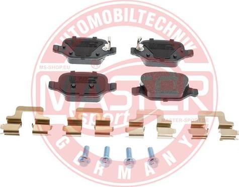 MASTER-SPORT GERMANY 13046027892N-SET-MS - Kit de plaquettes de frein, frein à disque cwaw.fr