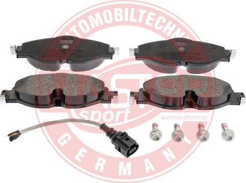 MASTER-SPORT GERMANY 13046027852N-SET-MS - Kit de plaquettes de frein, frein à disque cwaw.fr