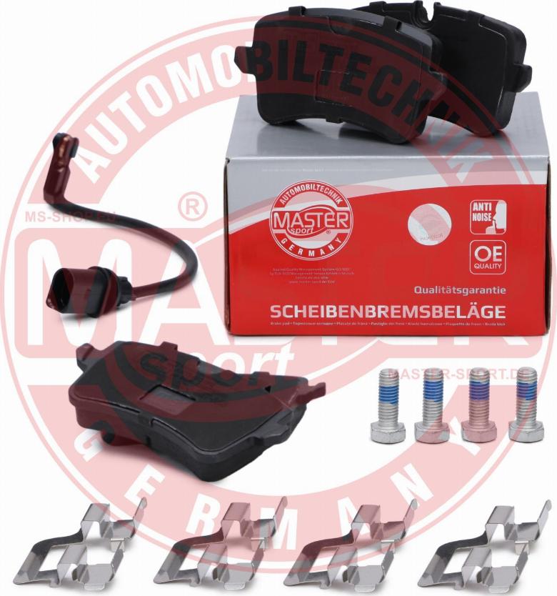 MASTER-SPORT GERMANY 13046027702N-SET-MS - Kit de plaquettes de frein, frein à disque cwaw.fr