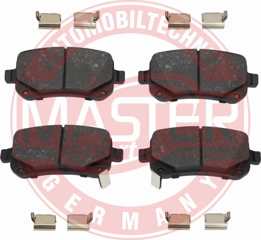 MASTER-SPORT GERMANY 13046027712N-SET-MS - Kit de plaquettes de frein, frein à disque cwaw.fr