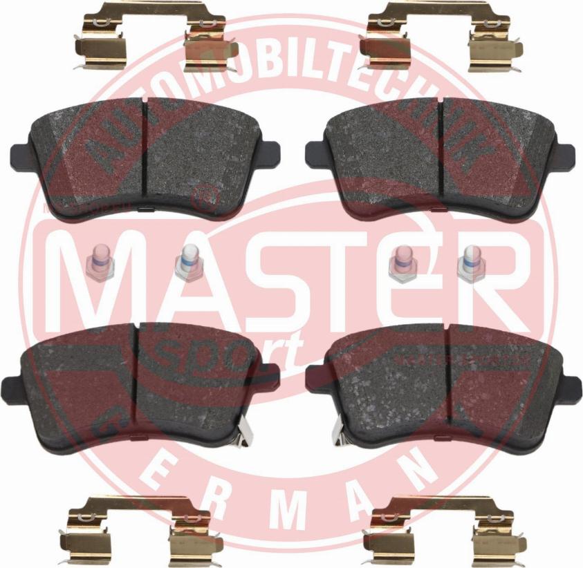 MASTER-SPORT GERMANY 13046027722N-SET-MS - Kit de plaquettes de frein, frein à disque cwaw.fr