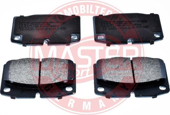 MASTER-SPORT GERMANY 13046070482N-SET-MS - Kit de plaquettes de frein, frein à disque cwaw.fr