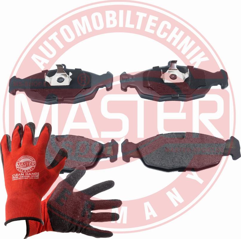 MASTER-SPORT GERMANY 13046070512N-SET-MSP - Kit de plaquettes de frein, frein à disque cwaw.fr