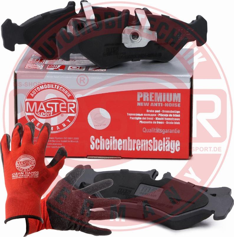 MASTER-SPORT GERMANY 13046070832N-SET-MSP - Kit de plaquettes de frein, frein à disque cwaw.fr