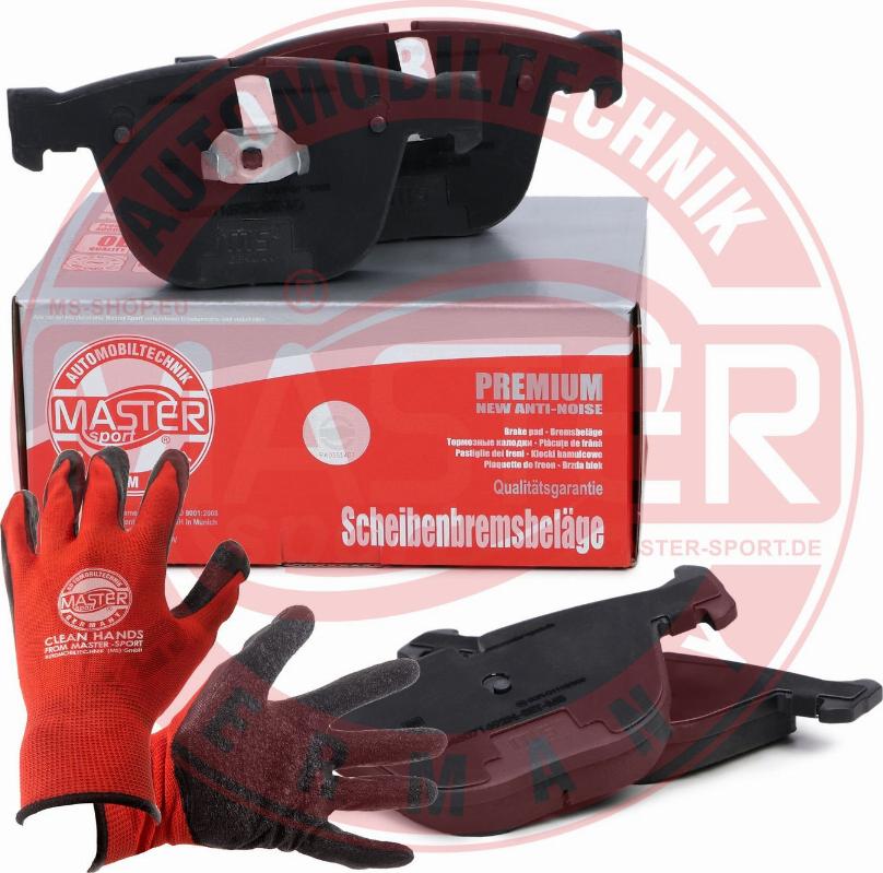 MASTER-SPORT GERMANY 13046071692N-SET-MSP - Kit de plaquettes de frein, frein à disque cwaw.fr