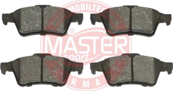 MASTER-SPORT GERMANY 13046071602N-SET-MS - Kit de plaquettes de frein, frein à disque cwaw.fr