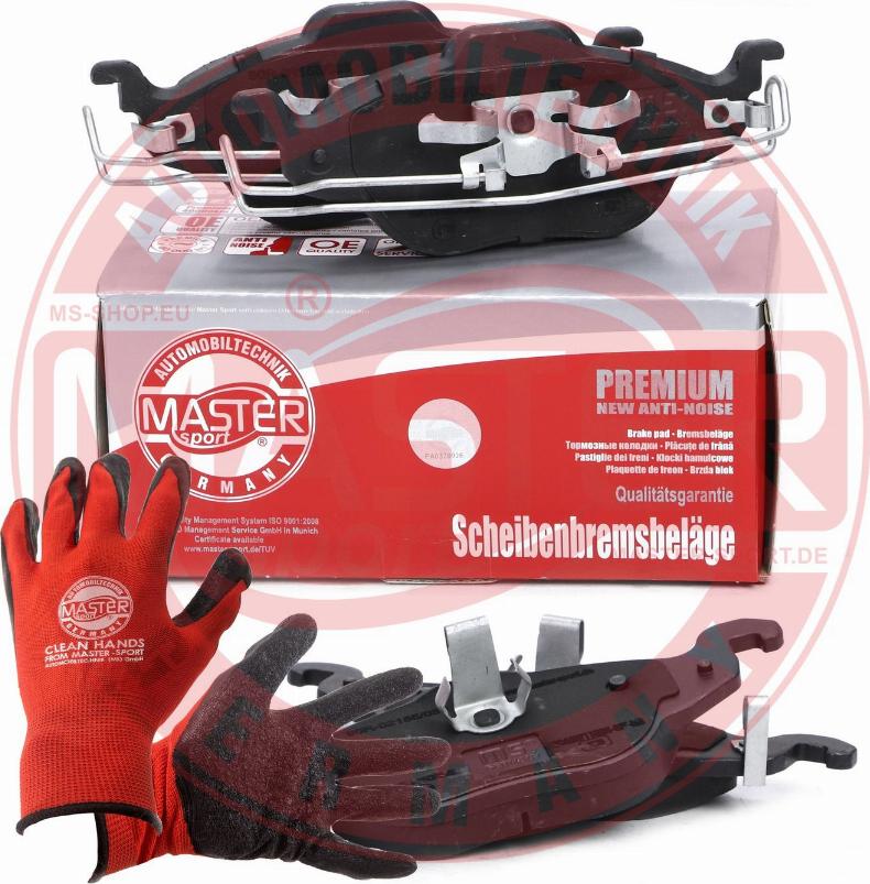 MASTER-SPORT GERMANY 13046071152N-SET-MSP - Kit de plaquettes de frein, frein à disque cwaw.fr