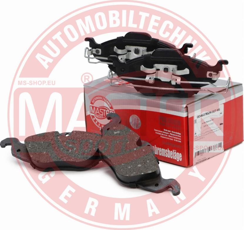 MASTER-SPORT GERMANY 13046071152N-SET-MS - Kit de plaquettes de frein, frein à disque cwaw.fr