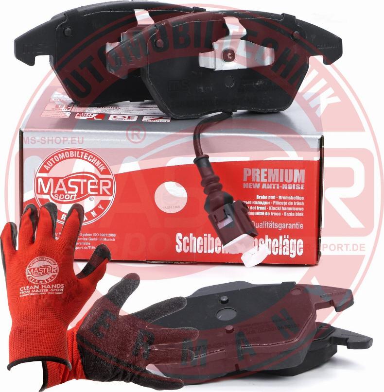 MASTER-SPORT GERMANY 13046071842N-SET-MSP - Kit de plaquettes de frein, frein à disque cwaw.fr