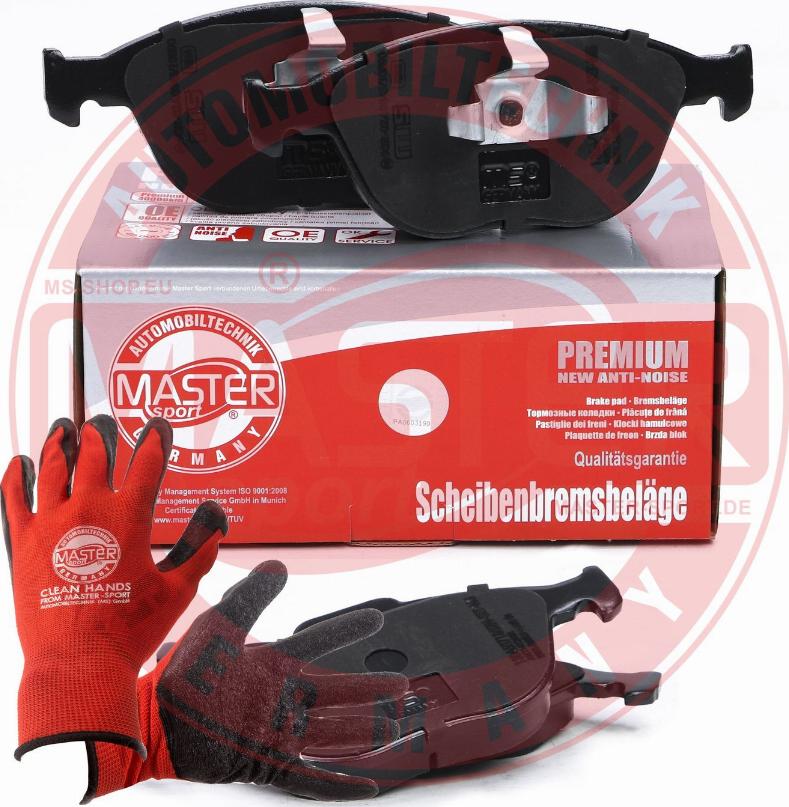 MASTER-SPORT GERMANY 13046071862N-SET-MSP - Kit de plaquettes de frein, frein à disque cwaw.fr