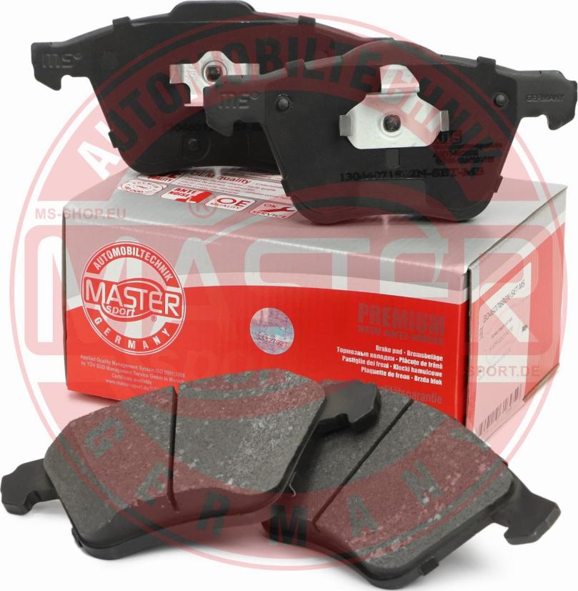 MASTER-SPORT GERMANY 13046071882N-SET-MS - Kit de plaquettes de frein, frein à disque cwaw.fr