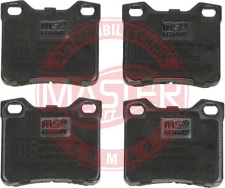 MASTER-SPORT GERMANY 13046071342N-SET-MS - Kit de plaquettes de frein, frein à disque cwaw.fr