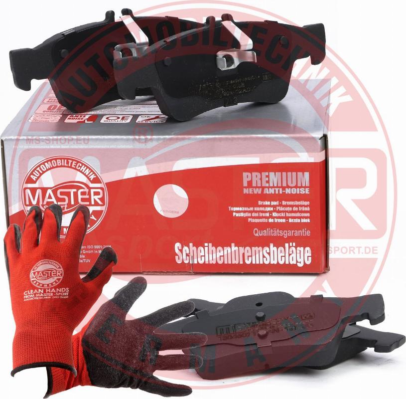 MASTER-SPORT GERMANY 13046071712N-SET-MSP - Kit de plaquettes de frein, frein à disque cwaw.fr