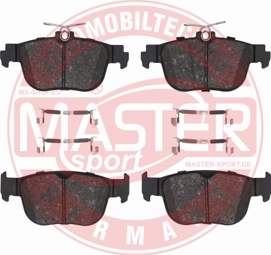 MASTER-SPORT GERMANY 13046073542N-SET-MS - Kit de plaquettes de frein, frein à disque cwaw.fr