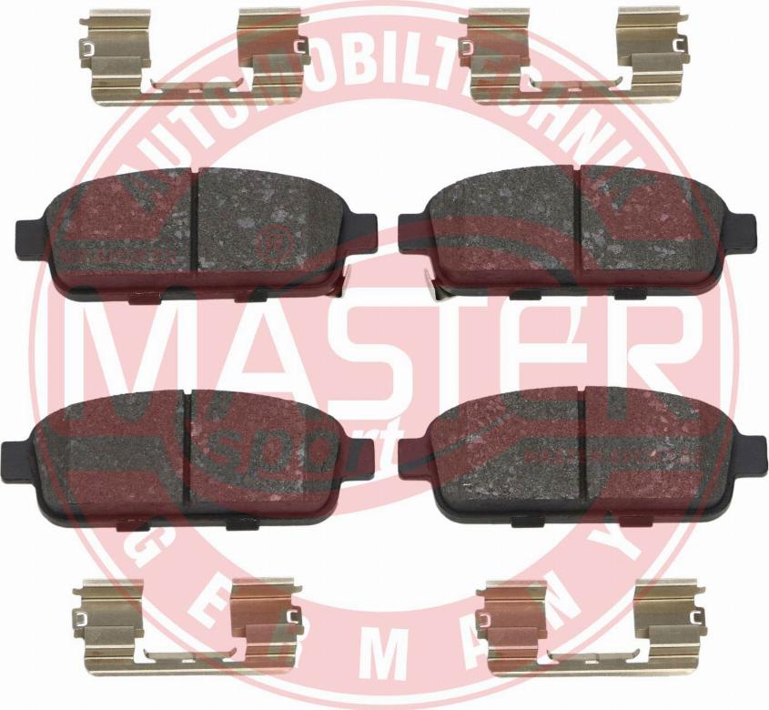 MASTER-SPORT GERMANY 13046073092N-SET-MS - Kit de plaquettes de frein, frein à disque cwaw.fr