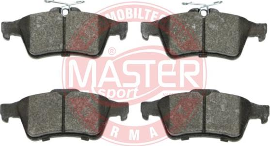 MASTER-SPORT GERMANY 13046072512N-SET-MS - Kit de plaquettes de frein, frein à disque cwaw.fr