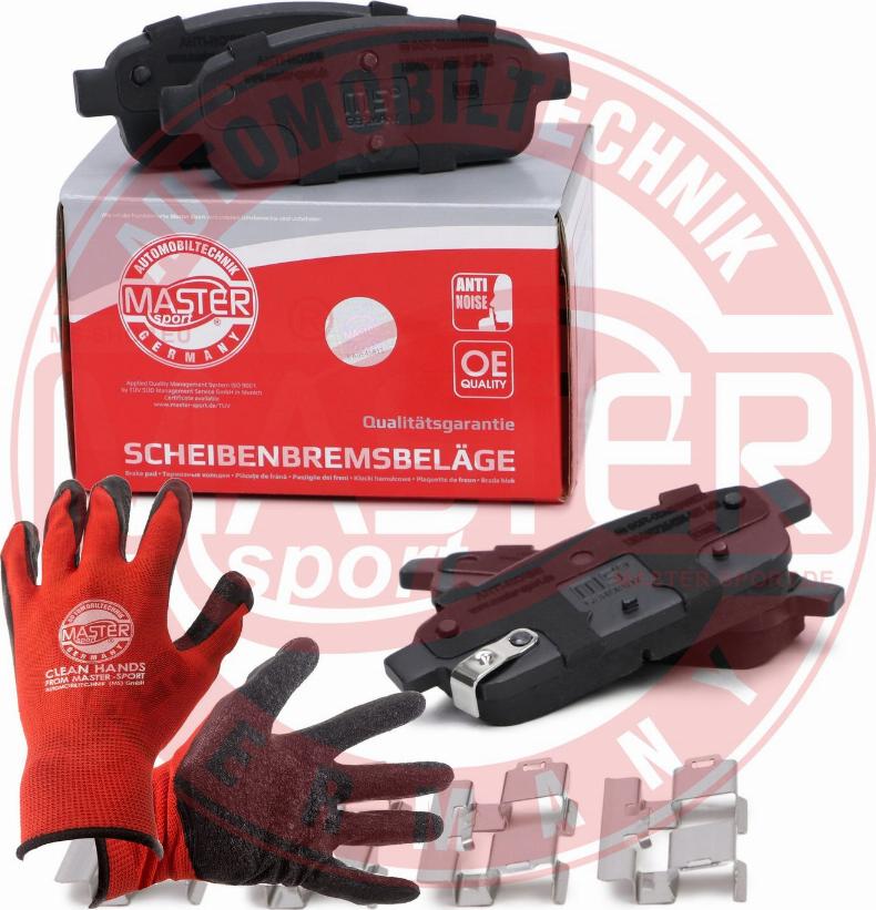 MASTER-SPORT GERMANY 13046072642N-SET-MSP - Kit de plaquettes de frein, frein à disque cwaw.fr