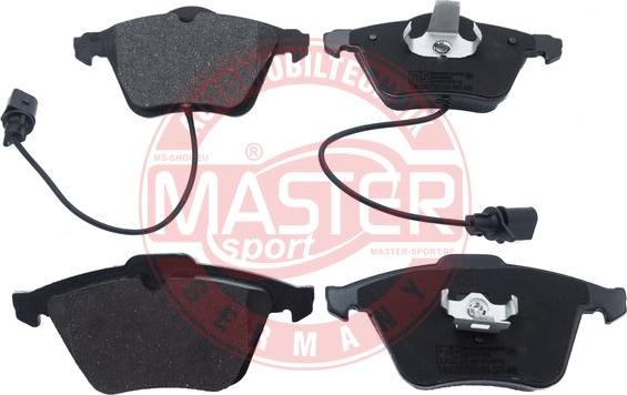 MASTER-SPORT GERMANY 13046072012N-SET-MS - Kit de plaquettes de frein, frein à disque cwaw.fr