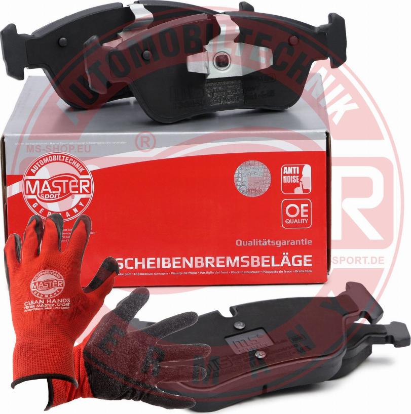 MASTER-SPORT GERMANY 13046072152N-SET-MSP - Kit de plaquettes de frein, frein à disque cwaw.fr