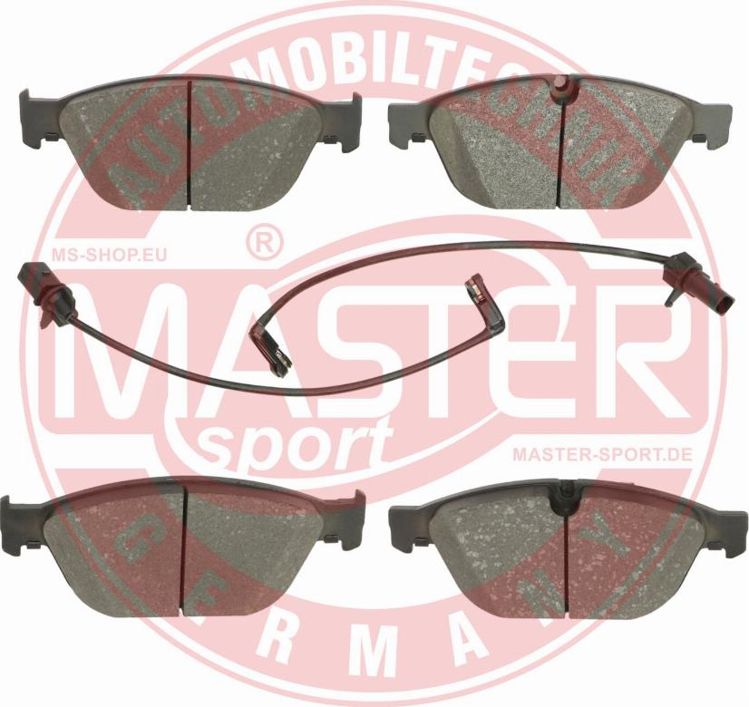 MASTER-SPORT GERMANY 13046072812N-SET-MS - Kit de plaquettes de frein, frein à disque cwaw.fr