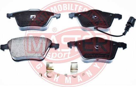 MASTER-SPORT GERMANY 13046072272N-SET-MS - Kit de plaquettes de frein, frein à disque cwaw.fr