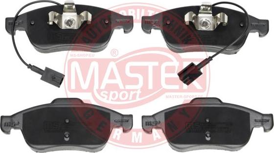 MASTER-SPORT GERMANY 13046072732N-SET-MS - Kit de plaquettes de frein, frein à disque cwaw.fr