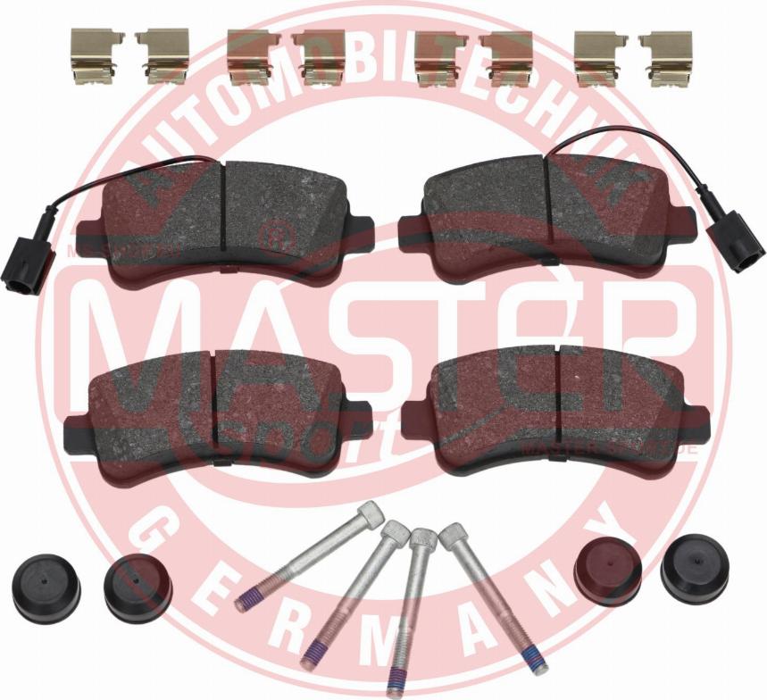 MASTER-SPORT GERMANY 13046149502N-SET-MS - Kit de plaquettes de frein, frein à disque cwaw.fr