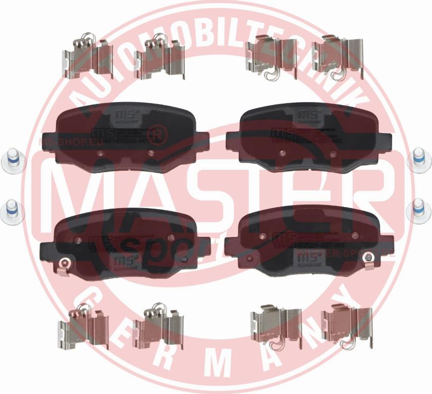 MASTER-SPORT GERMANY 13046149252N-SET-MS - Kit de plaquettes de frein, frein à disque cwaw.fr