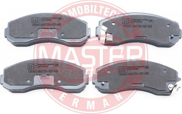 MASTER-SPORT GERMANY 13046145672N-SET-MS - Kit de plaquettes de frein, frein à disque cwaw.fr