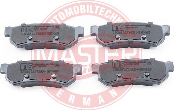 MASTER-SPORT GERMANY 13046141782N-SET-MS - Kit de plaquettes de frein, frein à disque cwaw.fr