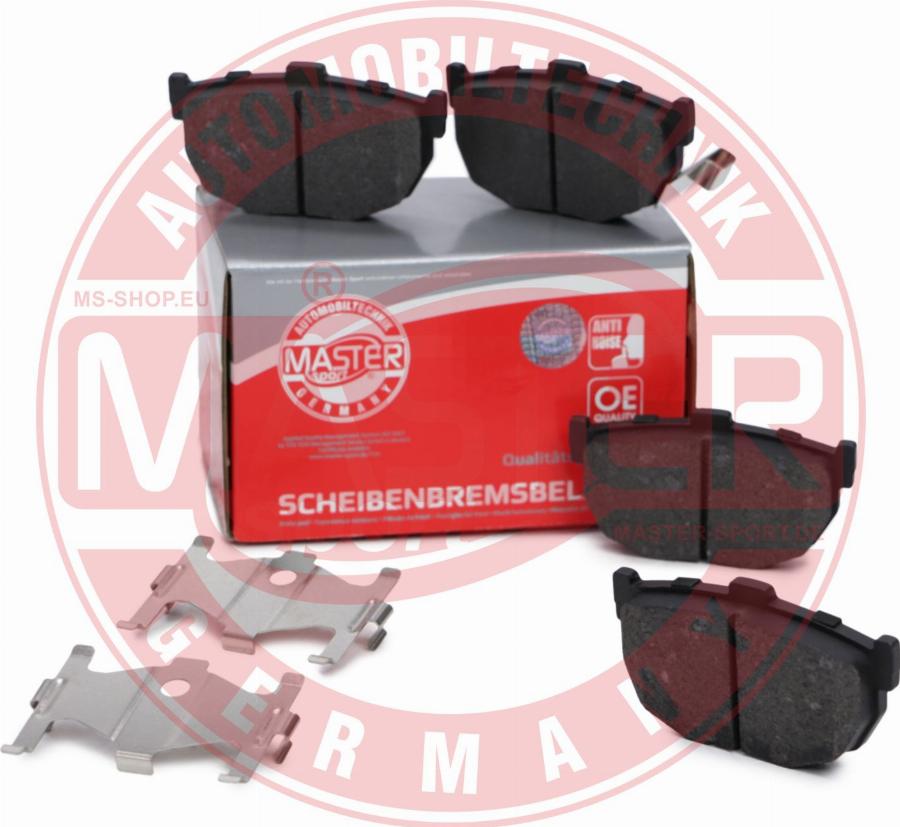 MASTER-SPORT GERMANY 13046109942N-SET-MS - Kit de plaquettes de frein, frein à disque cwaw.fr