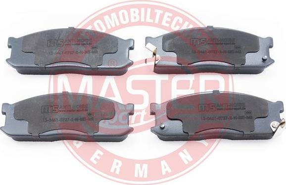 MASTER-SPORT GERMANY 13046107272N-SET-MS - Kit de plaquettes de frein, frein à disque cwaw.fr