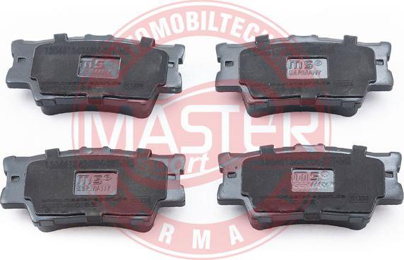 MASTER-SPORT GERMANY 13046134262N-SET-MS - Kit de plaquettes de frein, frein à disque cwaw.fr