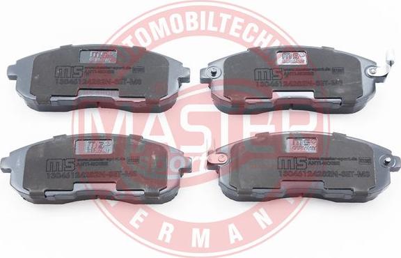 MASTER-SPORT GERMANY 13046124282N-SET-MS - Kit de plaquettes de frein, frein à disque cwaw.fr