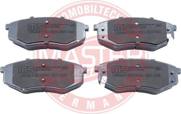 MASTER-SPORT GERMANY 13046125182N-SET-MS - Kit de plaquettes de frein, frein à disque cwaw.fr