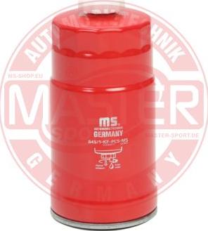 MASTER-SPORT GERMANY 845/1-KF-PCS-MS - Filtre à carburant cwaw.fr