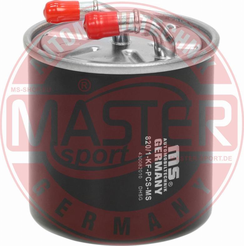 MASTER-SPORT GERMANY 820/1-KF-PCS-MS - Filtre à carburant cwaw.fr