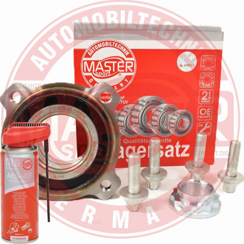 MASTER-SPORT GERMANY 3445-SET-MSP - Kit de roulements de roue cwaw.fr