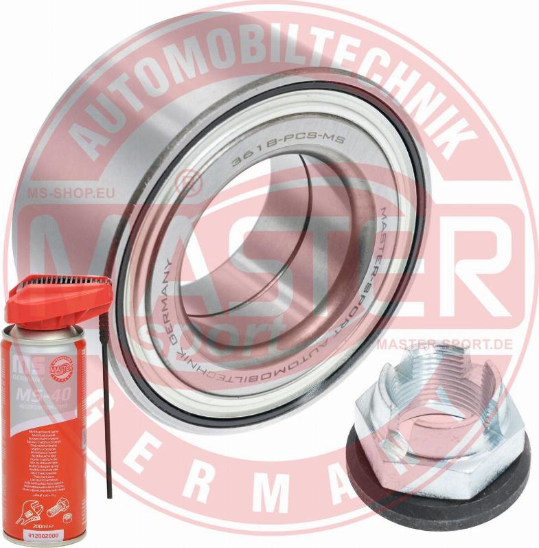 MASTER-SPORT GERMANY 3618-SET-MSP - Kit de roulements de roue cwaw.fr